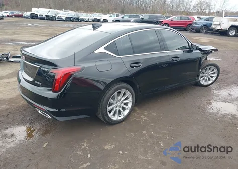2024 Cadillac Ct5 Luxury из США, поврежденный, VIN 1G6DX5RK0R0127734